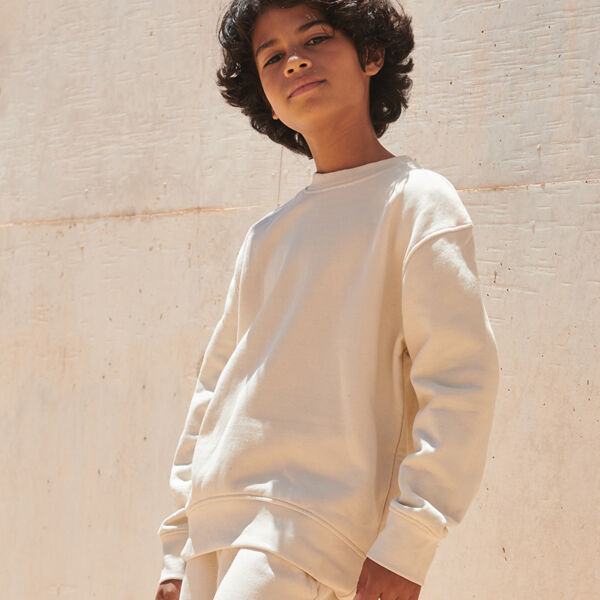 SF Clothing Kids Sustainable Fashion Curved Hem Sweatshirt Thumbnail