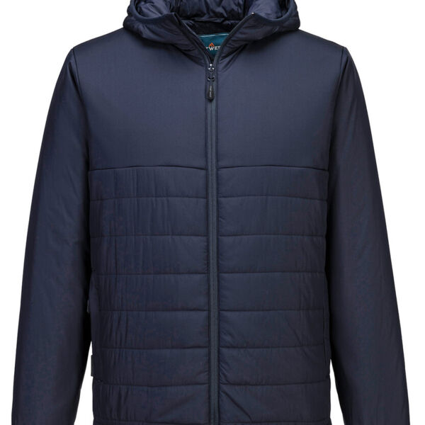 Professional hooded insulated baffle jacket (S608) Thumbnail