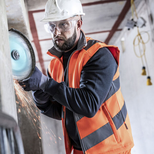 Hi-vis Pro contract Ablaze softshell bodywarmer Thumbnail