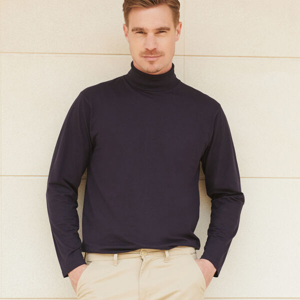Henbury Long Sleeve Roll Neck Top Thumbnail