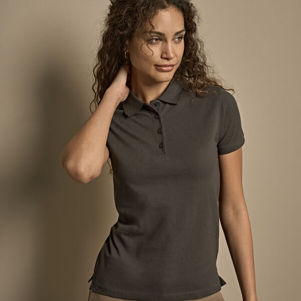 Tee Jays Ladies Heavy Cotton Piqué Polo Shirt Thumbnail