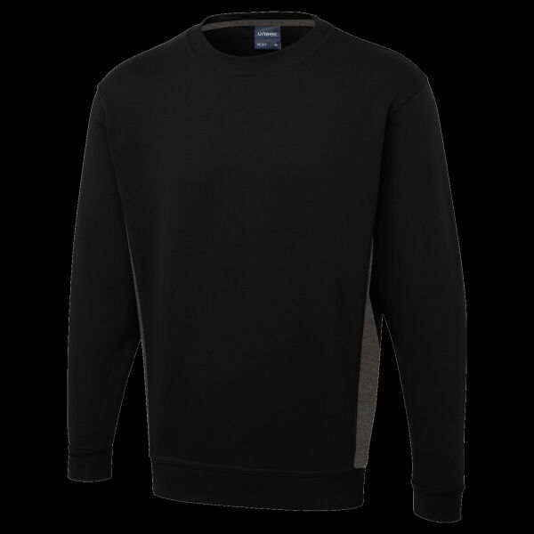 Two Tone Crew Neck Sweatshirt Thumbnail